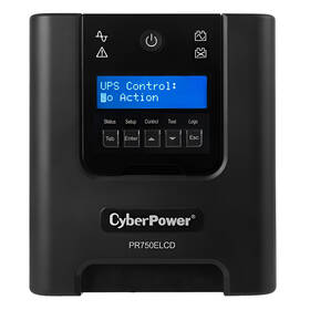 Záložní zdroj CyberPower Professional Tower LCD UPS 750VA/675W 

