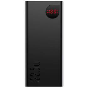 Powerbanka Baseus Adaman 10000 mAh 22,5W 2x USB/Lightning/USB-C černá

