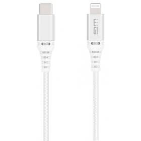 Kabel WG USB-C/Lightning, MFi, 1m bílý

