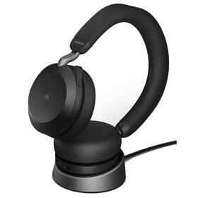 Headset Jabra Evolve2 75, USB-A, MS Stereo Stand černý


