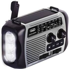 Radiopřijímač Trevi RA 7F30 šedý

