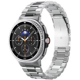 Řemínek Spigen Modern Fit 316L na Samsung Galaxy Watch 8 (40/44/46mm) stříbrný

