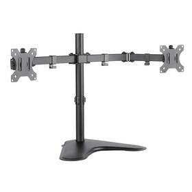 Držák Connect IT TwinArm Basic Beta na 2 monitory 13" až 32", nosnost 2x8 kg černý

