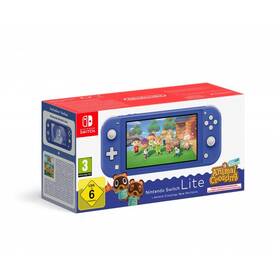 Herní konzole Nintendo SWITCH Lite Blue + Animal Crossing: New Horizons Bundle 
