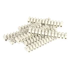 Svorkovnice EMOS ŠROUB. 12 PRV. 2,5–4MM2 32A/450V 10KS bílá

