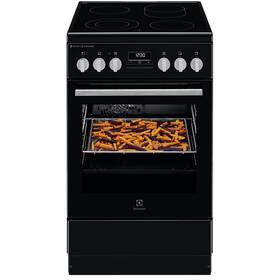 Sklokeramický sporák Electrolux LKR564275K černý

