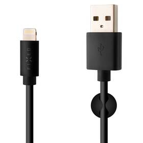 Kabel FIXED USB/Lightning, MFI, 2m černý

