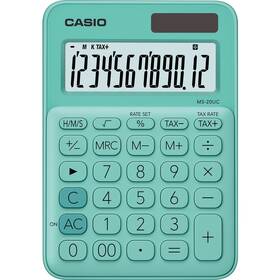 Kalkulačka Casio MS 20 UC GN zelená

