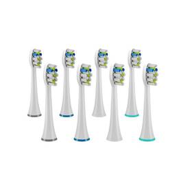 Náhradní hlavice TrueLife SonicBrush UV Heads White Whiten (8 ks) bílá

