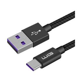 Kabel WG Super Charge USB/USB-C, 1m černý


