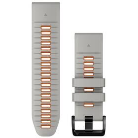 Řemínek Garmin QuickFit (26 mm) šedý/oranžový

