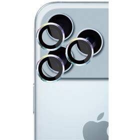 Ochranné sklo čočky fotoaparátu 3mk Lens Protection Pro na Apple iPhone 17 Pro /17 Pro Max - duhové 

