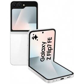 Mobilní telefon Samsung Galaxy Z Flip7 FE 5G 8 GB / 128 GB bílá barva
