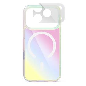 Kryt na mobil Epico Holographic Hero Mag+ Apple iPhone 17 Pro Max / 18 Pro Max Qi2 & MagSafe průhledný

