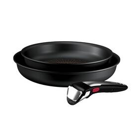 Sada pánví Tefal P0009653, 3 ks černá

