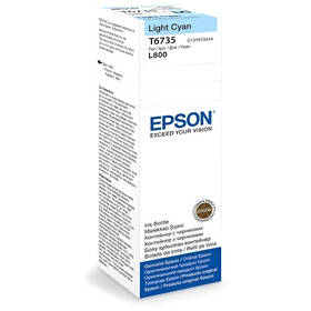  Inkoustová náplň Epson T6735, 70 ml - světle azurová