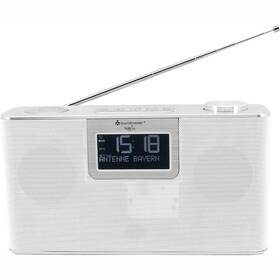 Radiopřijímač s DAB+ Soundmaster DAB700WE stříbrný

