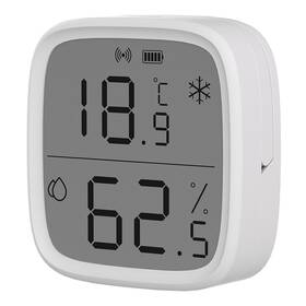 Senzor Sonoff teploty a vlhkosti ZigBee LCD bílý


