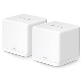 Komplexní Wi-Fi systém Mercusys Halo H60X, AX1500, Wi-Fi 6, (2-Pack) bílý

