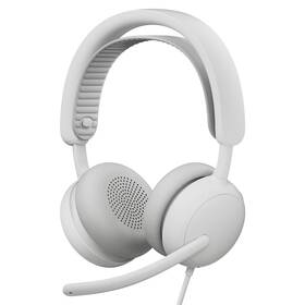 Headset Logitech Zone Wired 2 bílý

