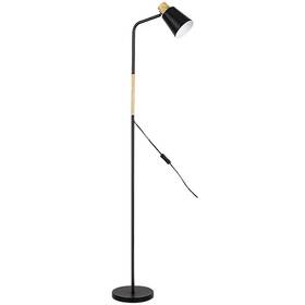 Stojací lampa Rabalux Azim 74003 černá/dřevo

