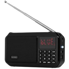 Radiopřijímač GoGEN FMP 125 BTB černá barva
