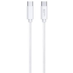 Kabel WG USB-C/USB-C, 120W, 1,5m bílý

