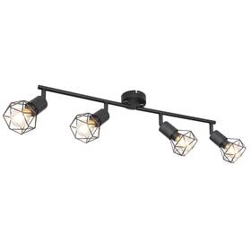Bodové svítidlo GLOBO Xara I, 4xE14, 40W černé

