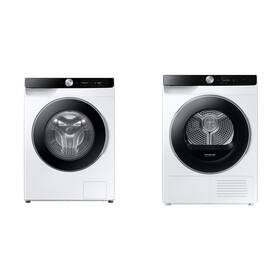 Set výrobků Samsung WW11DG6B85LKU4 + DV90DG6845LKU4 bílý