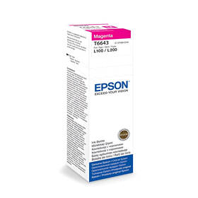  Inkoustová náplň Epson T6643, 70 ml