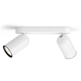Bodové svítidlo Philips Pongee, 2xGU10 bílé

