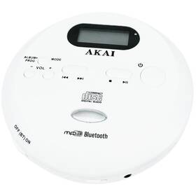 Discman AKAI ACDP-100 bílý

