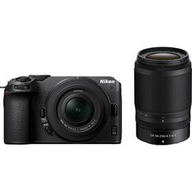 Digitální fotoaparát Nikon Z 30 + 16-50 VR + 50-250 VR černá barva
