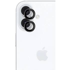 Ochranné sklo čočky fotoaparátu 3mk Lens Protection Pro na Apple iPhone 16/16 Plus černé

