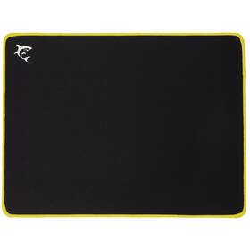 Podložka pod myš White Shark YELLOW-KNIGHT 40 × 30 cm černá/žlutá

