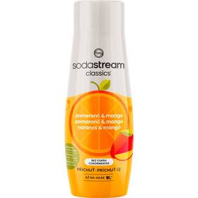 Příchuť pro perlivou vodu SodaStream Pomeranč Mango Zero 440 ml 
