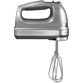 Ruční šlehač KitchenAid 5KHM9212ECU stříbrný


