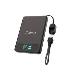 Powerbanka BMX SolidSafe™ 5K Solid-State magnetická černá

