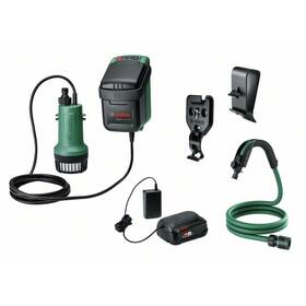 Sudové čerpadlo Bosch GardenPump 18V-2000 (s baterií) 

