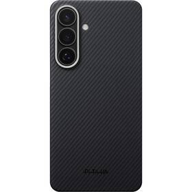 Kryt na mobil Pitaka Edge Twill na Samsung Galaxy S26 černý/šedý

