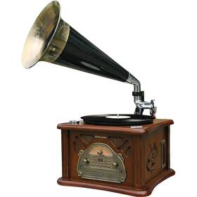 Gramofon Roadstar HIF-1850TUMPK černá barva
