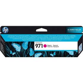 Inkoustová náplň HP 971, 2 500 stran purpurová

