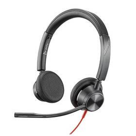 Headset HP Poly Blackwire 3325 Stereo černý

