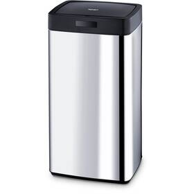 Bezdotykový odpadkový koš Lamart 45 l LT8044 černý/nerez

