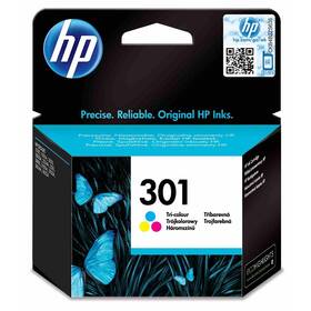 Inkoustová náplň HP 301, 150 stran - CMY 

