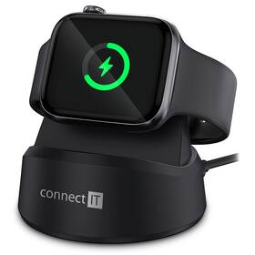 Nabíječka Connect IT WatchCharger kompatibilní s Apple černá

