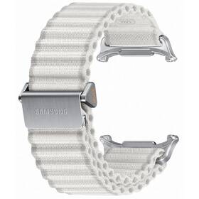 Řemínek Samsung Sportovní Trail Band pro Galaxy Watch Ultra, velikost S, M, L bílá barva
