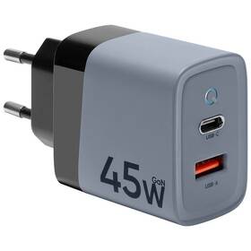 Nabíječka do sítě Tactical Microgrid GaN 45 W šedá

