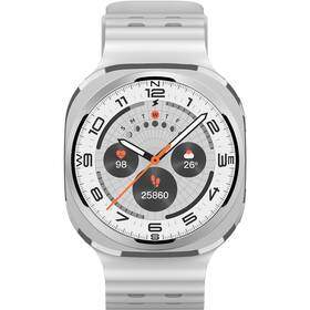 Chytré hodinky Carneo GTR Falcon HR+ stříbrná barva
