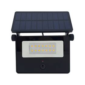 Reflektor Trixline TR 386S LED Solární 2W 4200K s pohybovým senzorem černý

